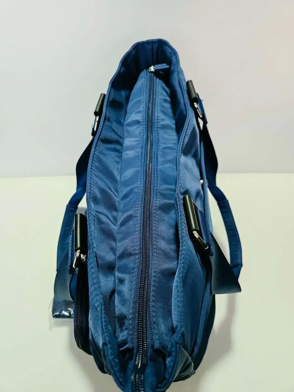 IHKWIP Cargo Catchall Tote with Two Crossbody Straps in French Navy